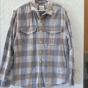 American Eagle flannel shirt. Size L